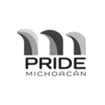Logo PRIDE MICHOACÁN gris