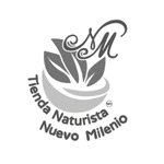 Logo Tienda Naturista Nuevo Milenio gris